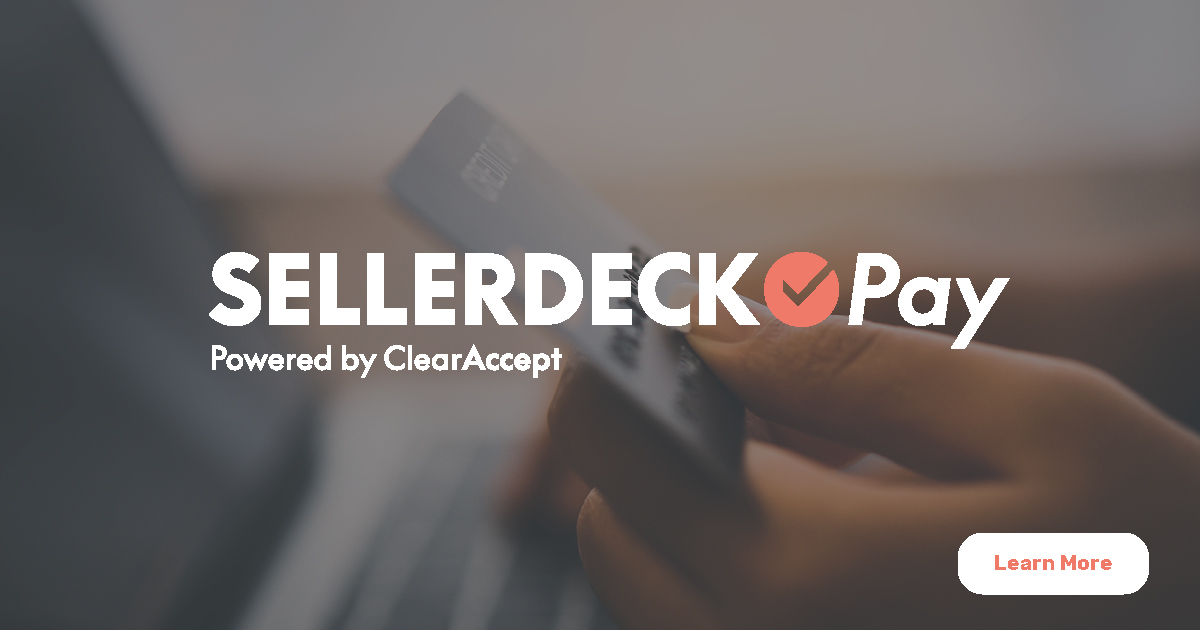 Sellerdeck Pay by ClearAccept - Payment processing for ecommerce websites.